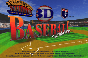 3D Baseball abandonware