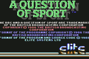 A Question of Sport 0