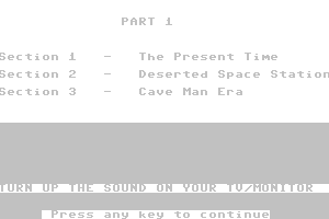 Adventure in Time and Space abandonware