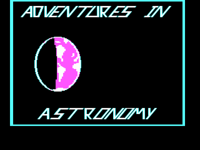 Adventures In Astronomy abandonware