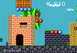 Alex Kidd in the Enchanted Castle abandonware