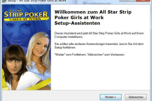 All Star Strip Poker: Girls at Work 0