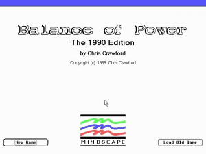 Balance of Power: The 1990 Edition 0