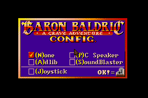 Baron Baldric: A Grave Adventure 0