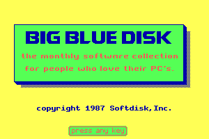 Big Blue Disk #15 0