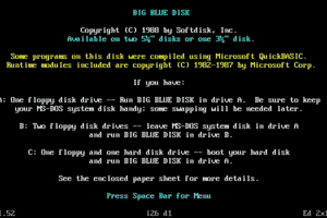 Big Blue Disk #26 abandonware