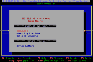 Big Blue Disk #44 abandonware