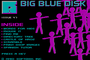 Big Blue Disk #47 0