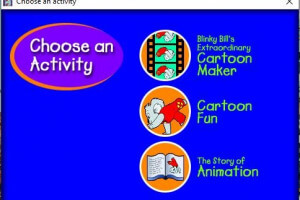 Blinky Bill's Cartoon Maker abandonware