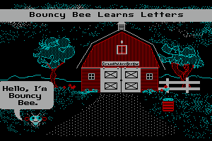 Bouncy Bee Learns Letters 1