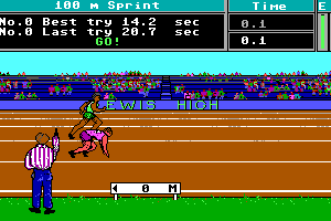 Carl Lewis' Go for the Gold abandonware