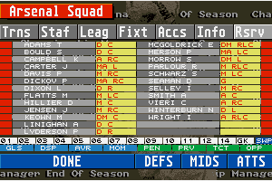 Championship Manager: End of 1994 Season Data Up-date Disk 10