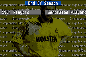 Championship Manager: End of 1994 Season Data Up-date Disk 1