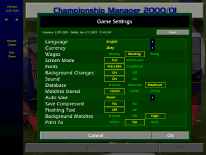 Championship Manager: Season 00/01 1