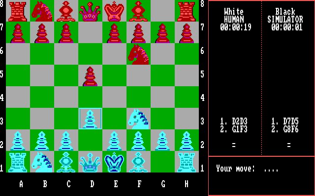 Chess Simulator abandonware