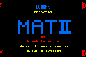 Codename MAT II 0