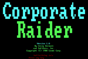 Corporate Raider: The Pirate of Wall St. abandonware