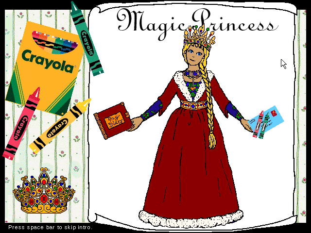 Crayola: Magic Princess Paper Doll Maker abandonware