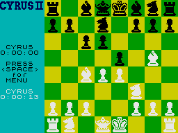 Cyrus II Chess abandonware