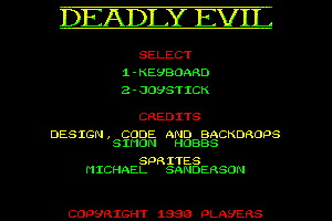 Deadly Evil 0