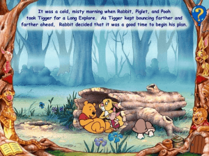Disney's Animated Storybook: Winnie the Pooh & Tigger Too abandonware