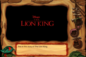 Disney's The Lion King: Read-Along CD-ROM 0