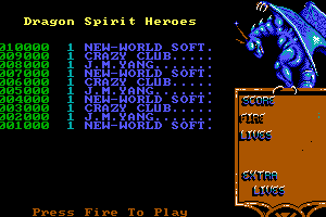 Dragon Spirit abandonware