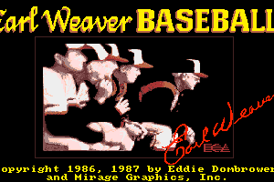 Earl Weaver Baseball 1