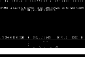 F-16 Early Deployment Airstrike Force abandonware