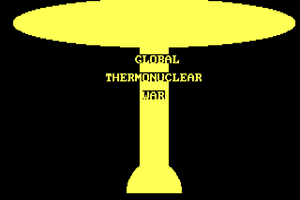 Global Thermonuclear War 0