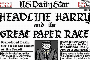 Headline Harry and The Great Paper Race 1