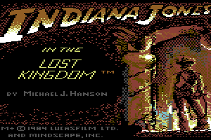Indiana Jones in the Lost Kingdom 1