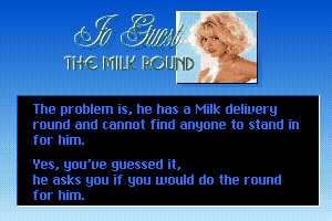Jo Guest in the Milk Round 2