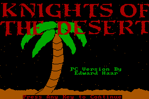 Knights of the Desert 1