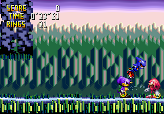Knuckles' Chaotix abandonware
