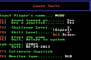 Laser Cycle 3