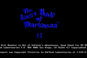 Last Half of Darkness II 0