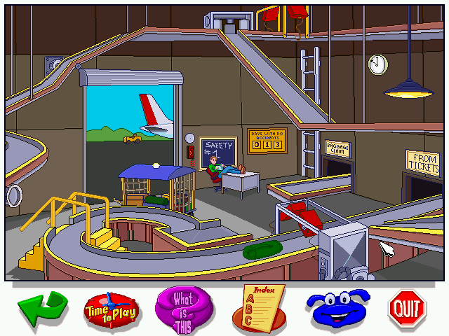 Let's Explore The Airport abandonware