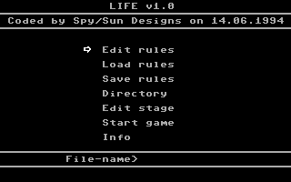 Life v1.0 abandonware