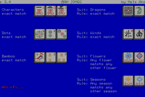 Mah Jongg Solitaire abandonware