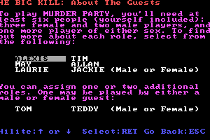 Make Your Own Murder Party abandonware