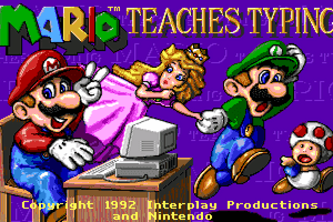 Mario Teaches Typing 10