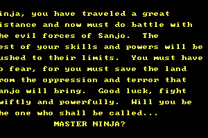 Master Ninja: Shadow Warrior of Death 2