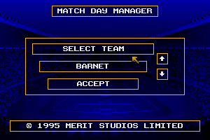 Match Day Manager 1