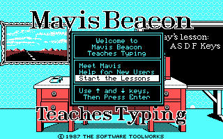How do you download a free copy of the Mavis Beacon typing software?
