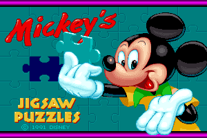Mickey's Jigsaw Puzzles 0