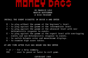 Money Bags: Beat the Gnome of Zurich abandonware