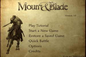 Mount & Blade 0