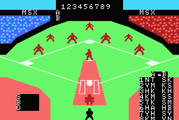 MSX Baseball 1
