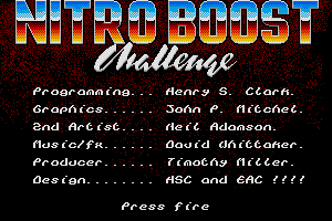 Nitro Boost Challenge 1